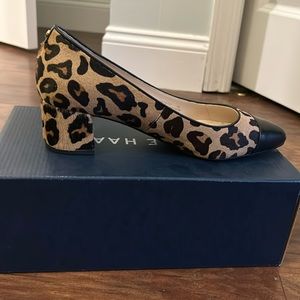 Cole Haan 45 mm (1.8 in) heel in leopard print